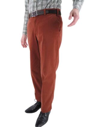 Pantalon MENS Madrid x-tend terracotta 4762Med