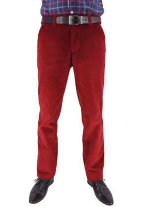 Pantalon homme velours rouge MENS Madrid 4180Med