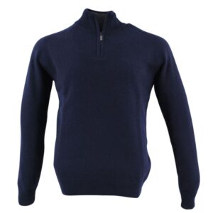 pull homme BEST GUEST col camionneur marine 80% laine 703bg